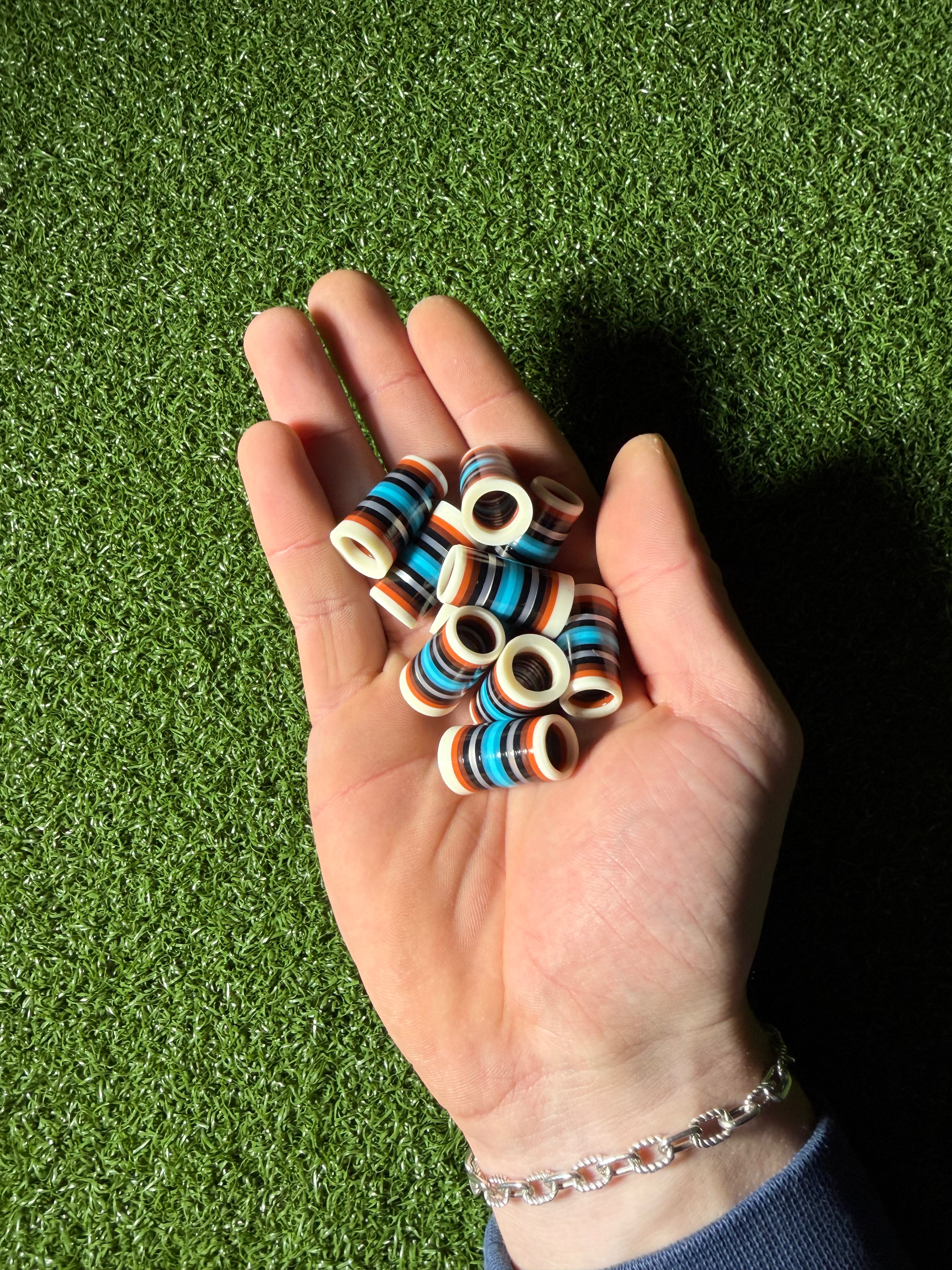 Premium Golf Ferrules - Aqua Ember - Single Ferrule