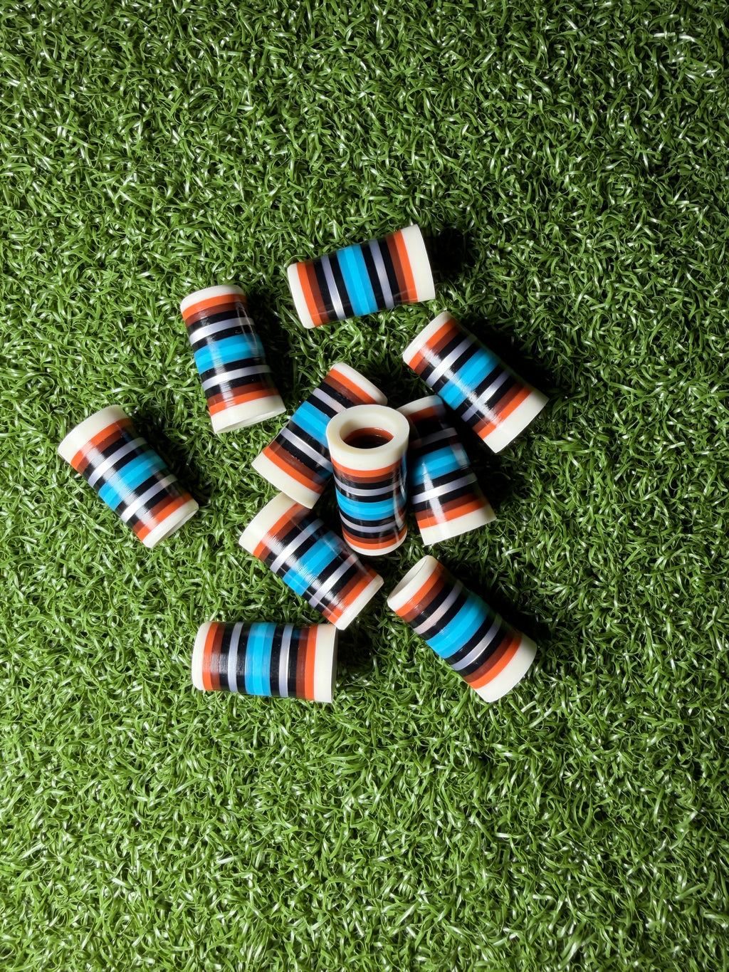 Premium Golf Ferrules - Aqua Ember - Single Ferrule